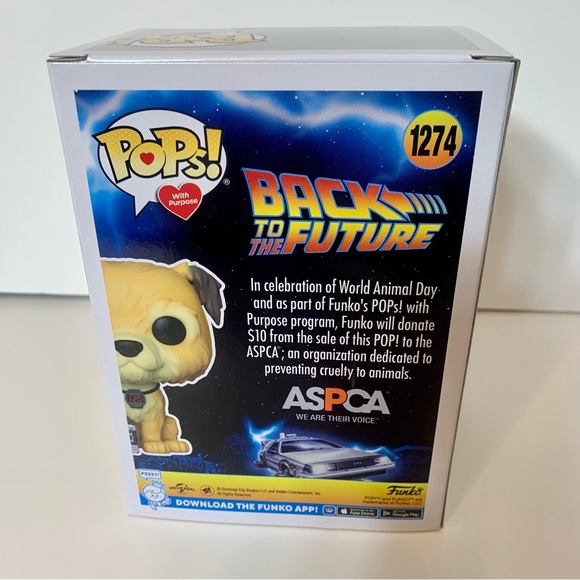 Funko Pop! Einstein Back to the Future 1274. ASPCA exclusive funko pop - Picture 4 of 7